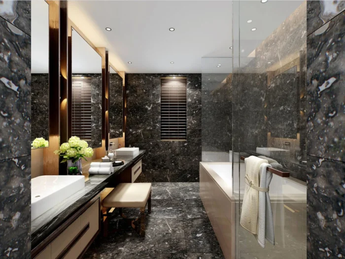 AllClad Matteo Honed Natural Stone Veneer Walls and Floors