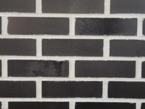 Black Sands modular brick product swatch with restoration mortar