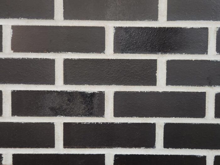 Black Sands modular brick product swatch with restoration mortar