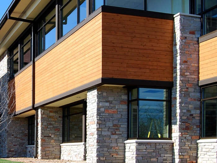 example image of chilton cambrian stone on a commercial building