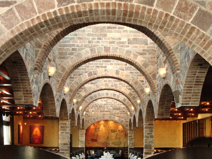 photo of a restaurant interior with chilton full color castle rock to provide an example of what a finished project looks like