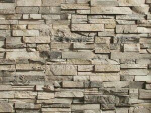 Closeup of Seapearl Chop Ledge manufactured stone veneer product