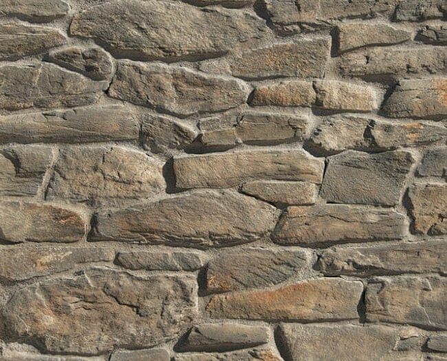 Closeup of Bison Farmhouse Ledge Manufactured Stone Veneer Product
