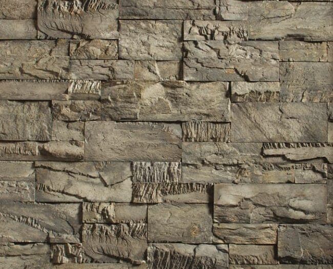 Closeup of Bison Split Modular manufactured stone veneer product