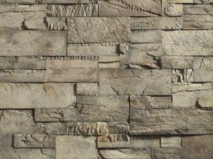 Closeup of Greentea Split Modular manufactured stone veneer product