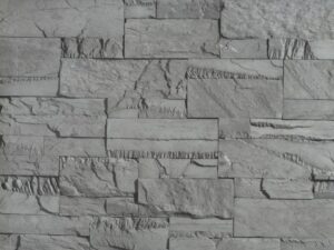 Closeup of Nirvana Split Modular manufactured stone veneer product\