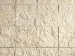 Closeup of Sandollar Urban Squares manufactured stone veneer product