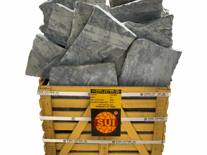 Ebony Black Irregular Flagstone product swatch