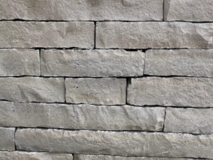 Grey Snapped Stone Retaining Wall Product Swatch