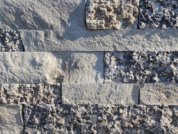 Grey Stone Retaining Wall Product Swatch