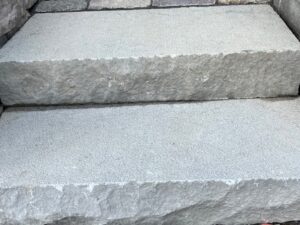 Heather Grey natural stone steps product swatch