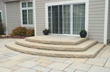 Flagstone Laying Pattern Installation