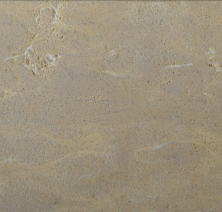 MN Northern Buff Stone Swatch for natural stone fireplace surrounds at Hedberg Home
