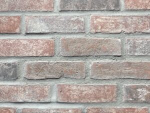 Noble Red Clay Thin Brick - Running Bond