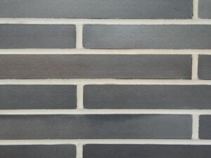 Obsidian Imperial Brick product swatch with white mortar