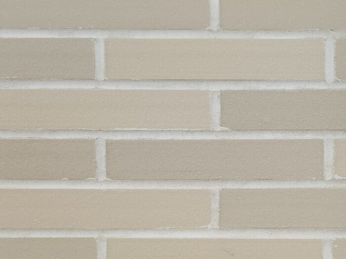 Pacific Pearl norman brick product swatch with white mortar
