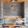 Platinum Lavastone Planc Natural Stone Veneer Commercial Restaurant