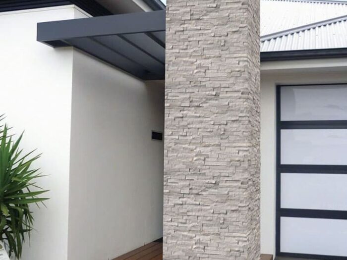 Pro Series Silva Splitface Stone Panels Exterior Column