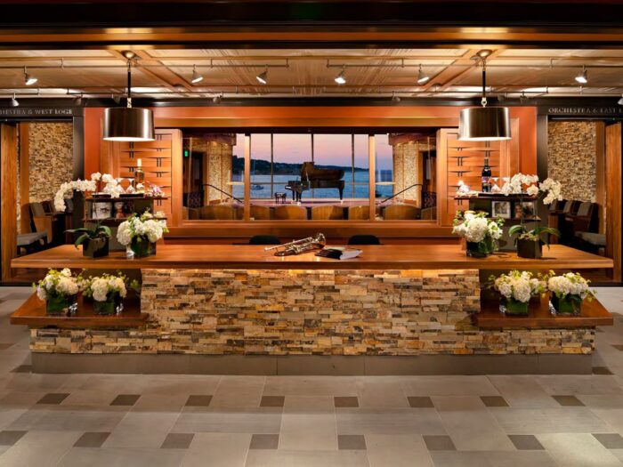 Standard Series Ochre Rock Panels Commercial Interior