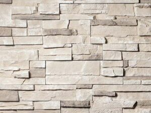 Closeup of Jaffa Beige Fast Stak manufactured stone veneer product