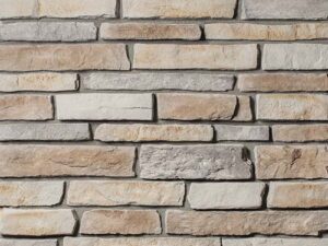 Closeup of Laner Prairie Bluff manufactured stone veneer product