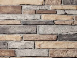 Closeup of Barrington Southeastern Ledgestone manufactured stone veneer product