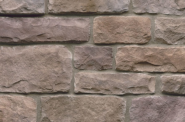 Closeup of Bucktown Heritage manufactured stone veneer product