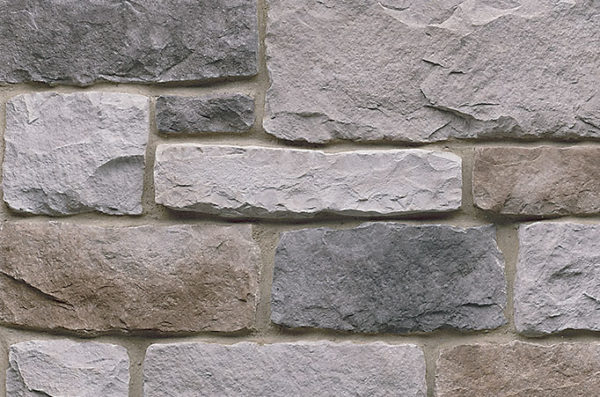 Closeup of Pennsylvania Heritage manufactured stone veneer product