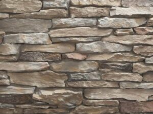 Closeup of Mineral County Shadow Ledge manufactured stone veneer product
