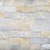Closeup of Standard Series Ivory Quartz Rock Panels product