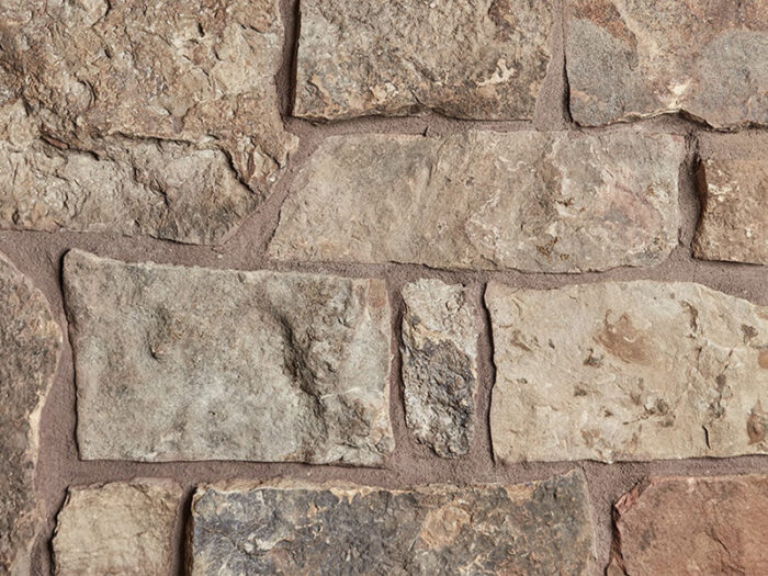close-up of antique copper country castle rock product