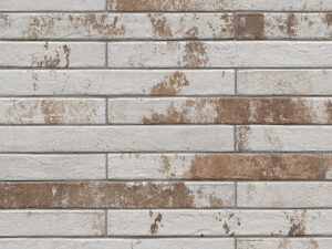 Rustique White 2x18 Brickstone Porcelain product swatch