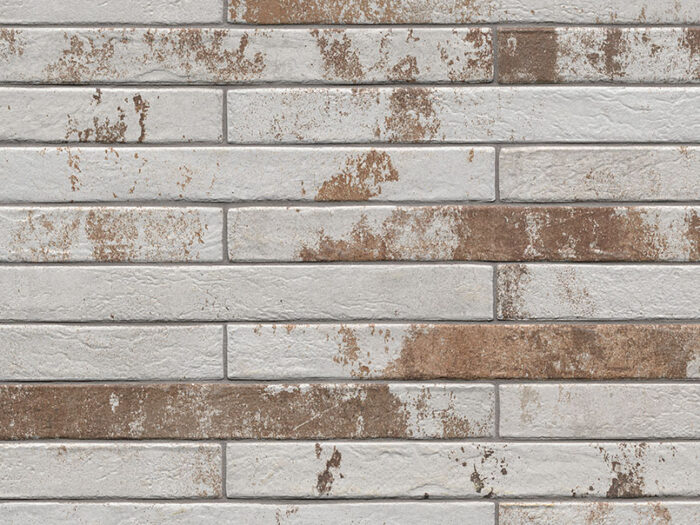 Rustique White 2x18 Brickstone Porcelain product swatch