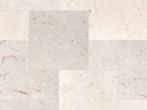 Mayra White Cut and Patterned Flagstone