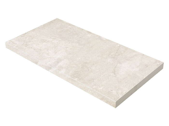 Soreno Ivory porcelain pool coping product swatch