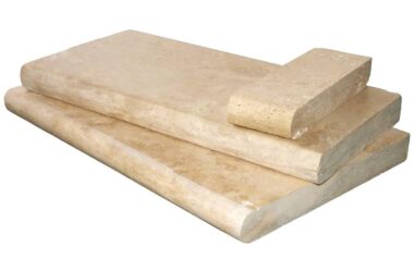 Tuscany Beige natural stone pool coping product swatch